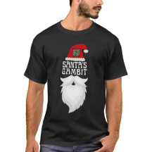 Gambit dos papais noeis - Camisa do Xadrez de Nata
