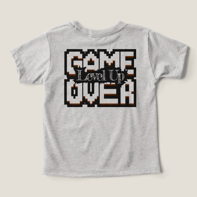 Game Over, Level Up: Pixelated Retro Game World (Verso do Design )