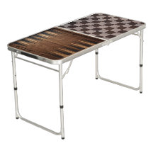 Game Table – Chess, Checkers & Backgammon in One