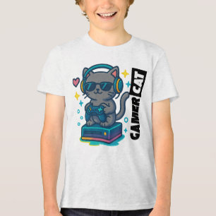 Gamer Cat - Legal Cat com Fones de ouvido e Contro