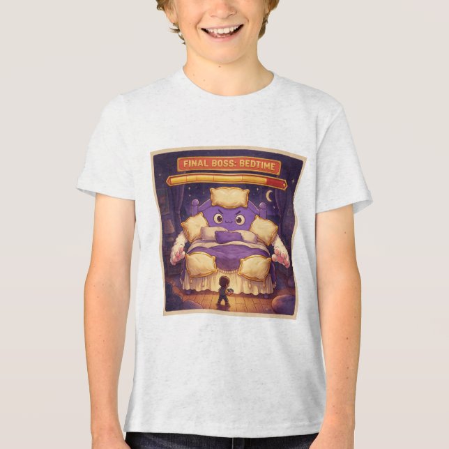 Gamer de Chefe Final Retro (Frente)