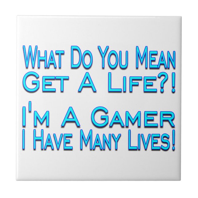 Gamer de muitas vidas (Frente)