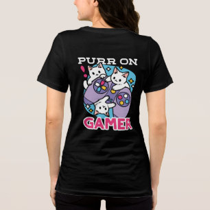 Gamer Design - Purr On Gamer Joystick Art