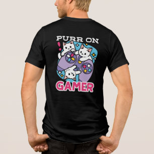 Gamer Design - Purr On Gamer Joystick Art