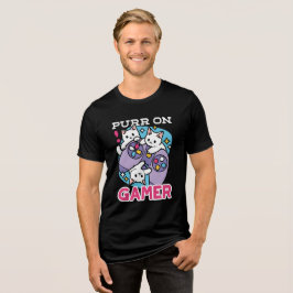 Gamer Design - Purr On Gamer Joystick Art