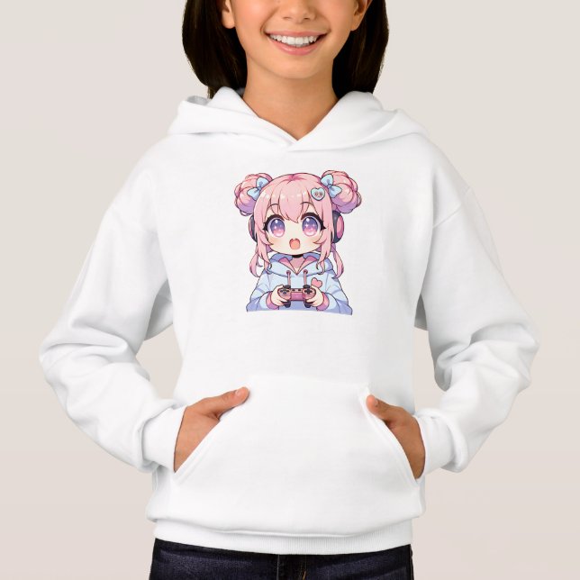 Gamer Girl Hoodie (Frente)