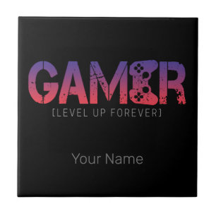 Gamer Level Up Forever Vintage Gamepad Design
