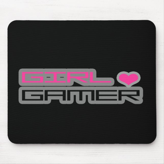 Gamer Mousepad da menina (Frente)