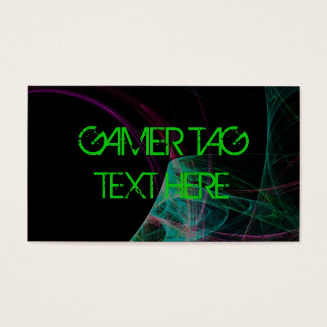 GAMER TAG (Frente)