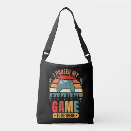 Gamers mood retro design Crossbody Bolsas