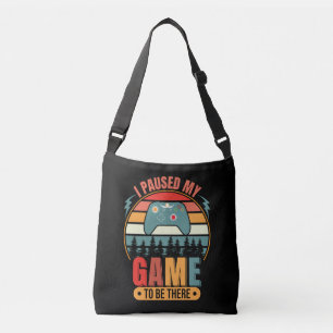 Gamers mood retro design Crossbody Bolsas