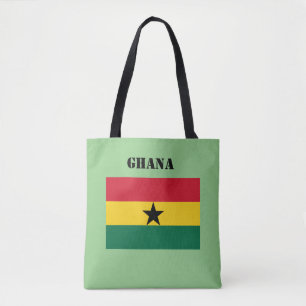 Gana Flag Africa Tote Bag