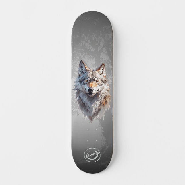 Gancho - Série Apex - Quadro de Skateboard "Lobo d (Frente)