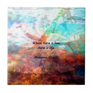 Gandhi - Citação Inspiracional sobre Amor, Vida e 