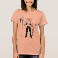 Ganesh Warrior Over-Sized Women's Crop Top