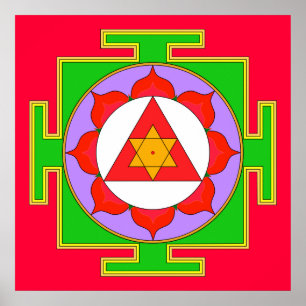 Ganesha Yantra Poster