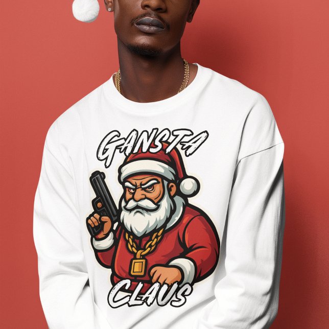 Gangsta Claus mit Pistole (Criador carregado)