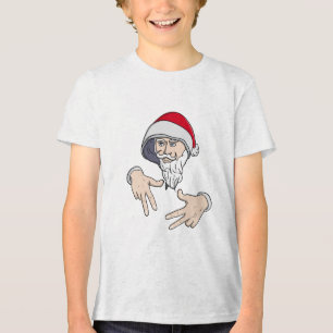 Gangsta legal Hip Hop Hand Rap Santa Claus