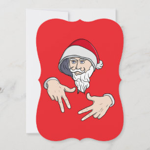 Gangsta legal Hip Hop Hand Rap Santa Claus