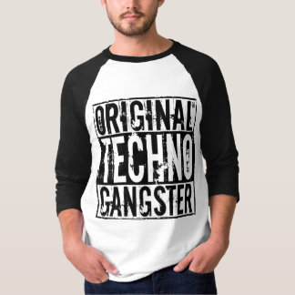 Gângster original de Techno - camisa dos homens