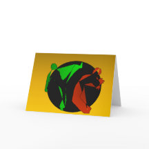 ganhei cartão de aniversário de jogos de capoeira 