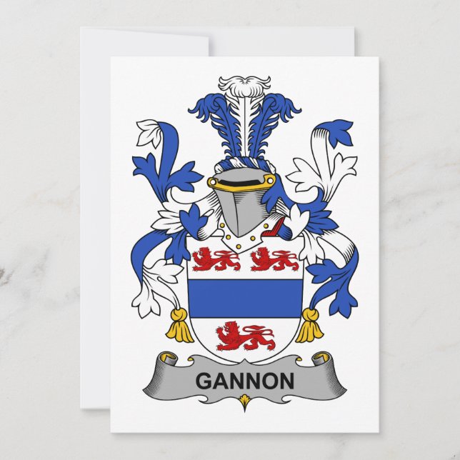 Gannon Family Crest (Frente)