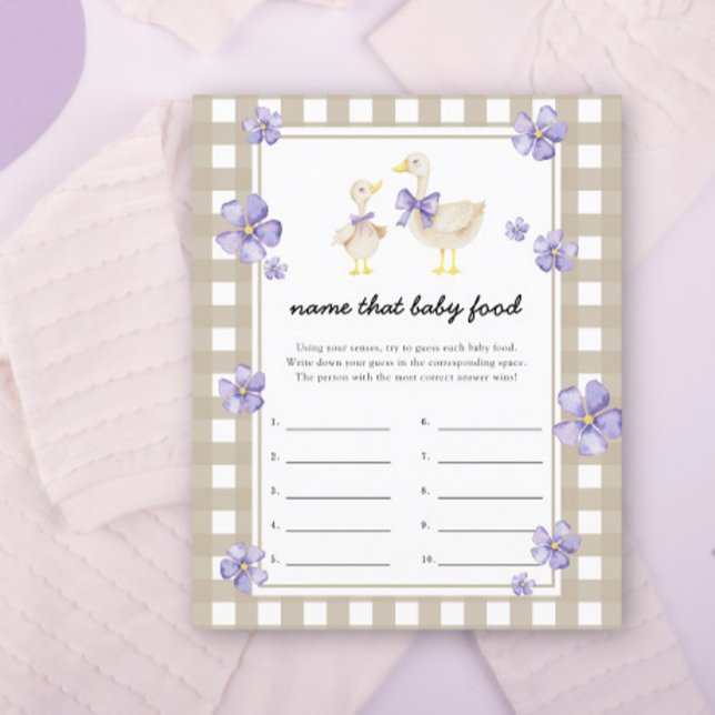 ganso - dê um nome ao jogo de chá da Comida do beb (Criador carregado)