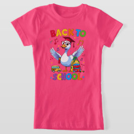 Ganso de Volta às Aulas – Design de Camiseta Color