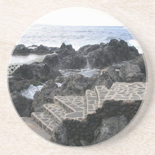 Garachico, porta copos personalizada de Tenerife (Frente)