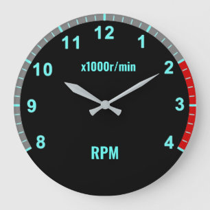 Garagem Mecânica Automática do Relógio do Carro Az