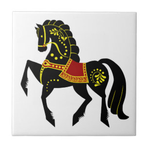 Garanhão-do-povo-frísia/beleza negra, cavalo negro