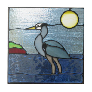 Garça-real do azul de PEI