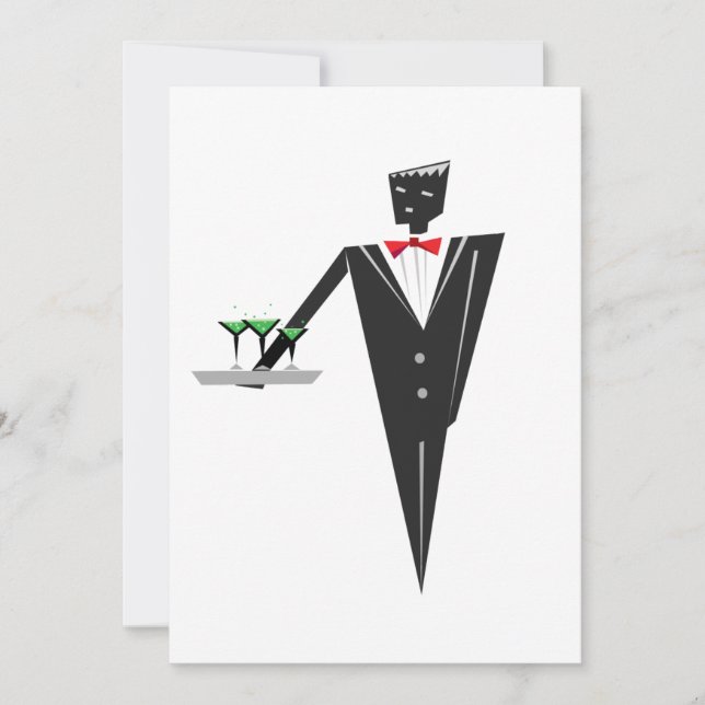 Garçom coquetel (Frente)