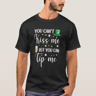 Garçom De Garçonete De Camisa De Dia de São Patríc