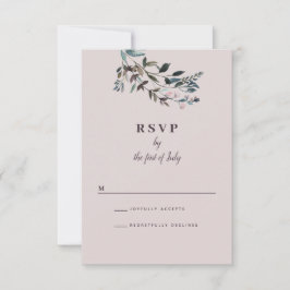 Garden Crest | Resposta de Casamento Mauve