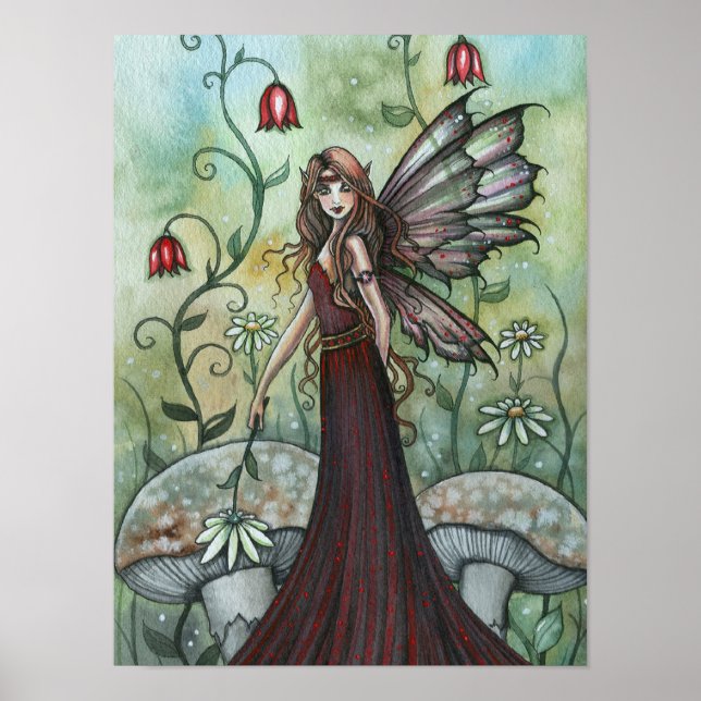 Garden Fairy Poster Impressão por Molly Harrison (Frente)