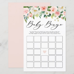 Garden Flowers Baby Bingo Game