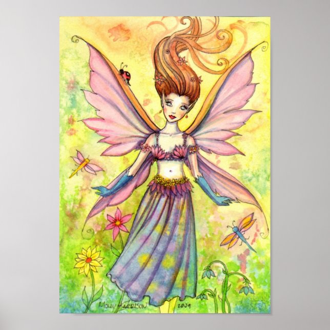 Garden Pixie Fairy Poster (Frente)