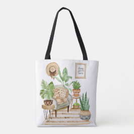 Garden Theme Tote Bag