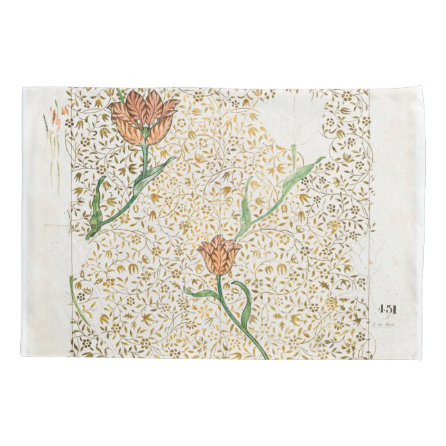 Garden Tulip 1885 Por William Morris (Verso)