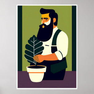 Gardener Art Impressão