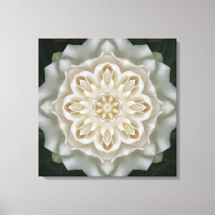 Gardenia Inner Glow Mandala Impressão