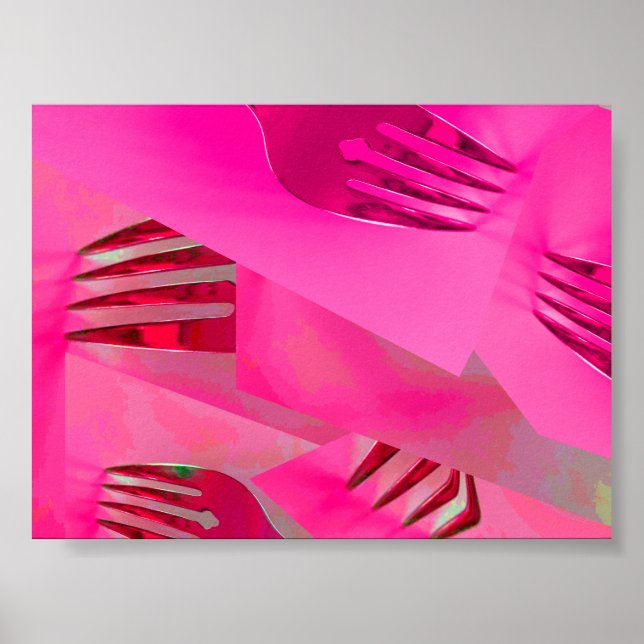 Garfo na Poster (Frente)