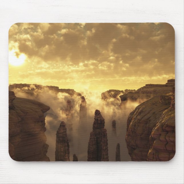 Garganta Mousepad da nuvem (Frente)