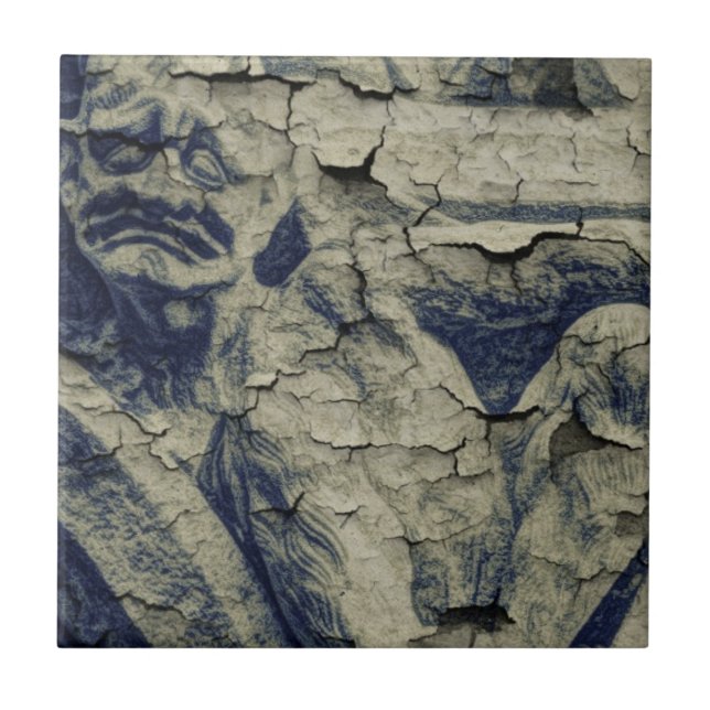 gárgula gótico da estátua da catedral de Notre (Frente)