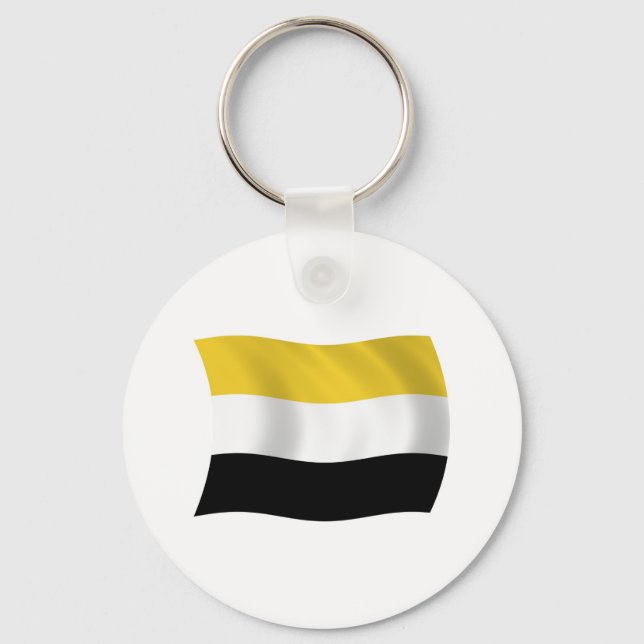Garifuna Flag Chaveiro (Frente)