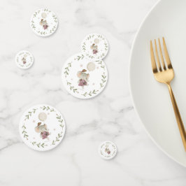 Garota Adorável Elefante Floral Boho Bebê