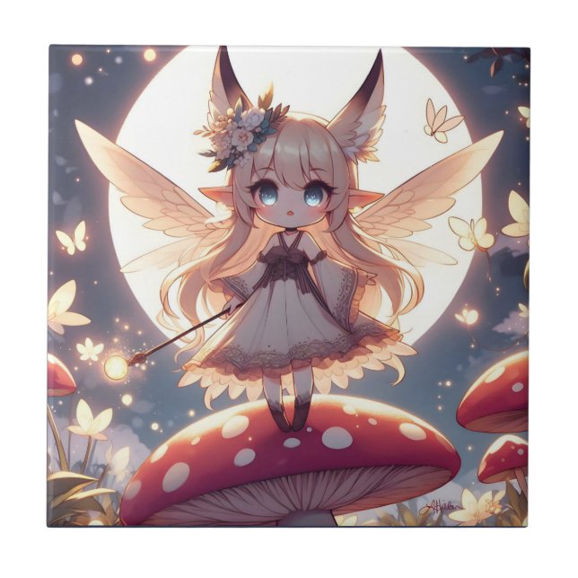 Garota Anime Pixie Hippie Lua Fada (Frente)