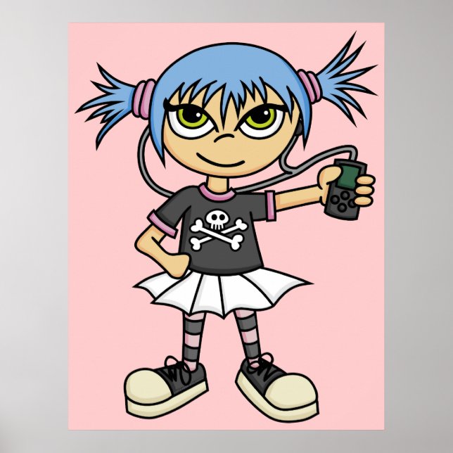 Garota Cena Poster 1 (Frente)