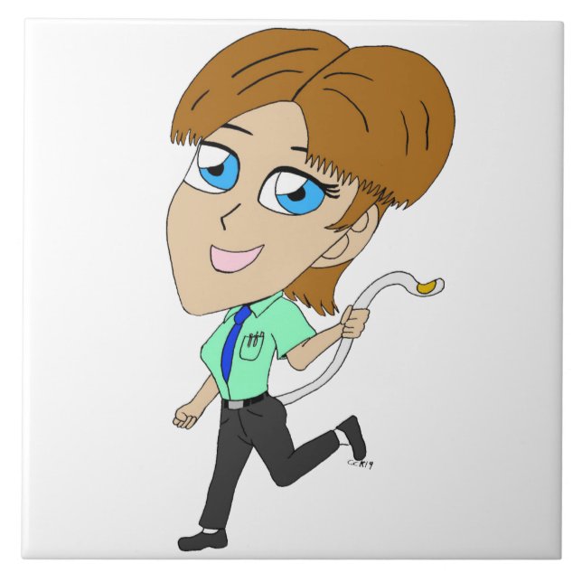 garota chibi com cauda (Frente)